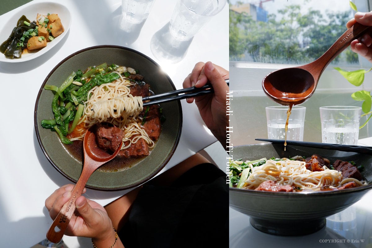 【苗栗頭份】厚醍牛肉麵 就是只賣牛肉麵!入口即化的Q軟牛筋與軟嫩厚實大塊牛肉 還有無限暢飲氣泡水 頭份中央店