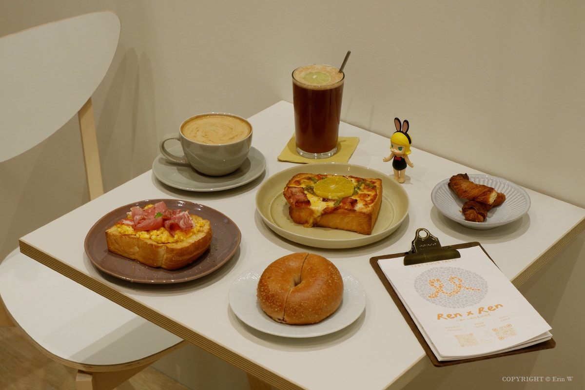 【新竹早午餐】人x人 竹北店 來自台東的超人氣貝果烘焙 鹹甜口味吐司 美味早午餐新鮮出爐