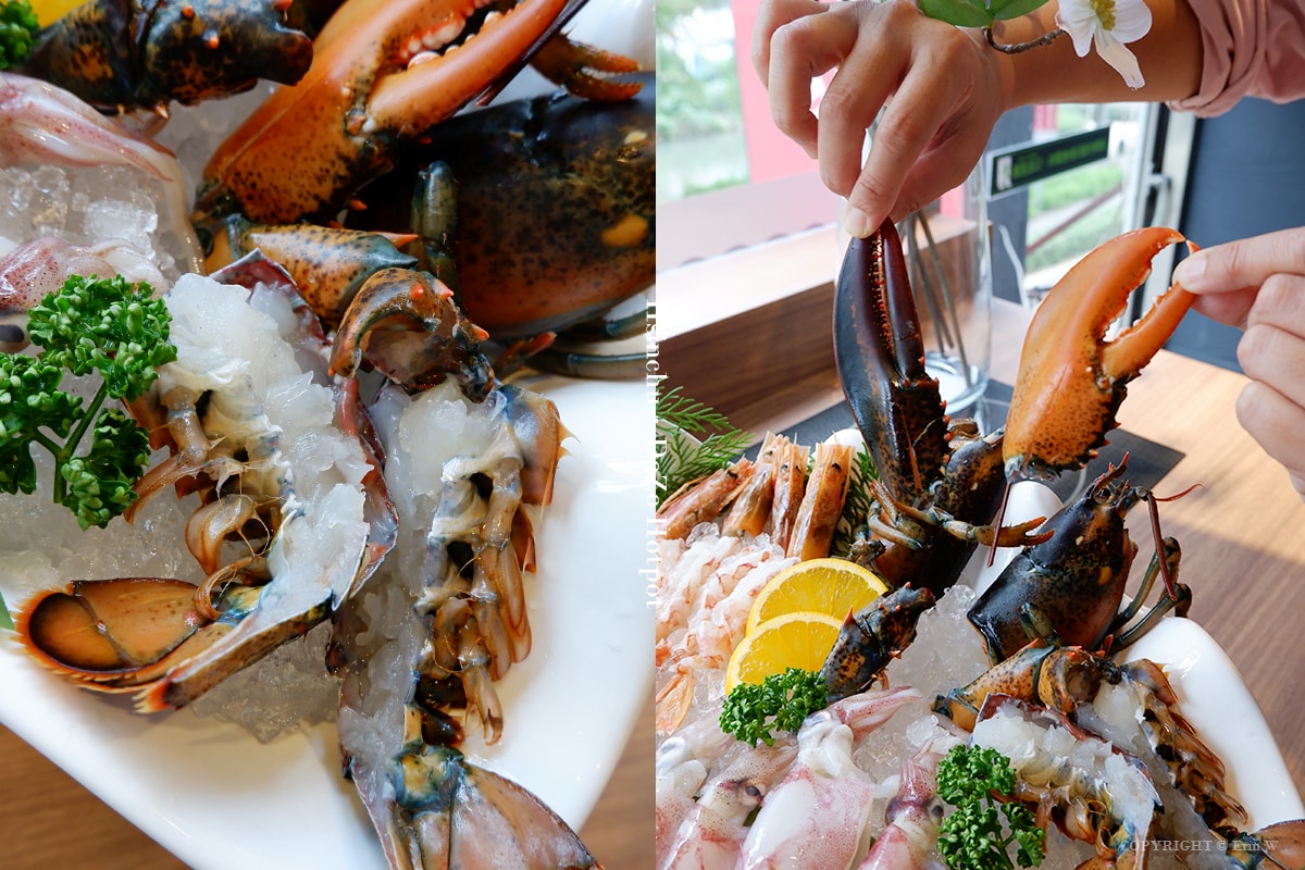 【新竹火鍋】餖煣海鮮鍋物 在護城河畔賞美景吃鮮鍋 現撈生猛活體海鮮