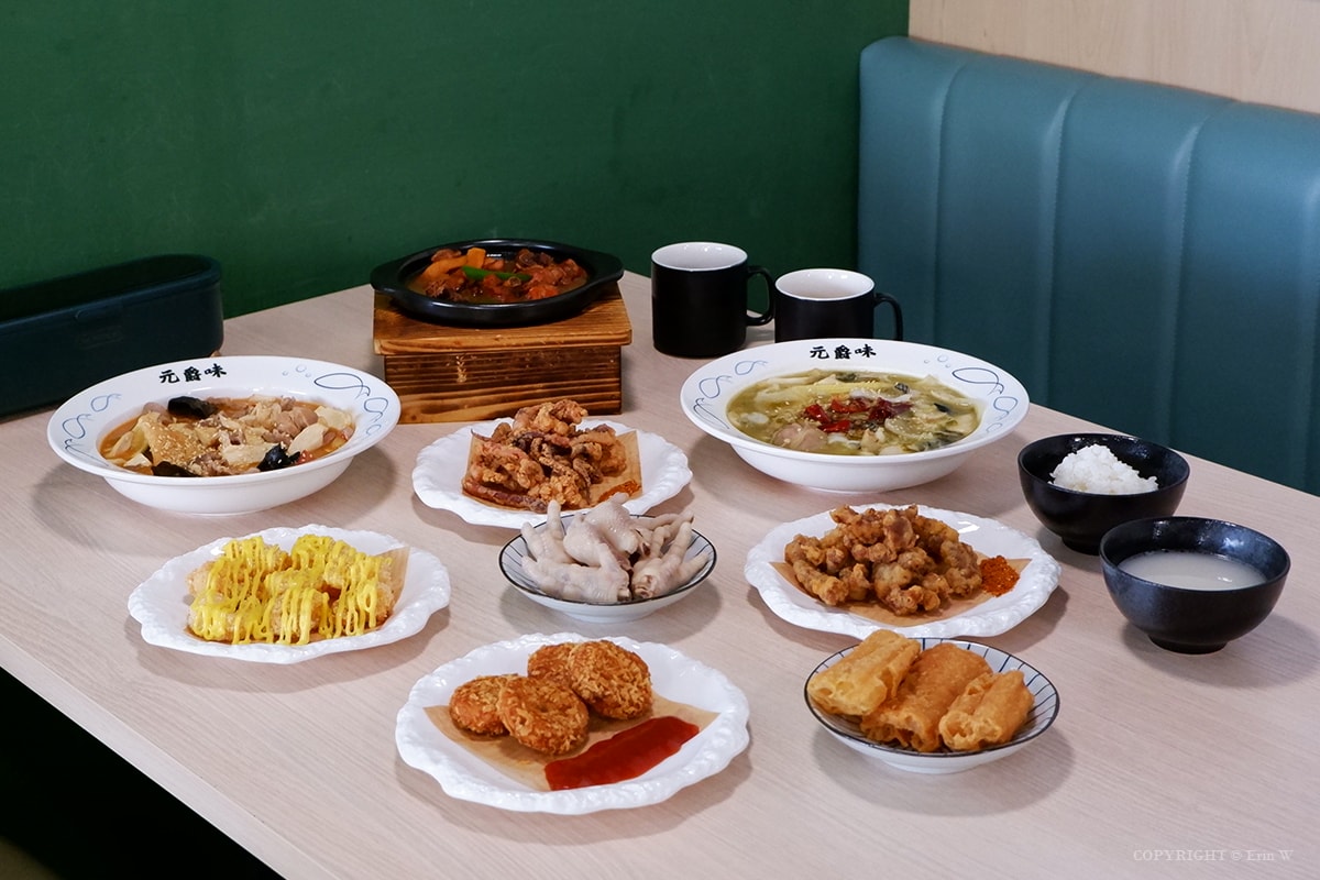 新竹．香山｜跳脫傳統印象 升級版質感用餐空間 多樣主餐與小食全新搭配 元爵味 黃燜雞米飯 新竹香山店