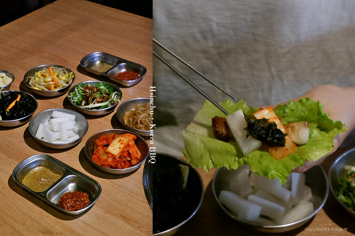 新竹｜味、肉舖韓國烤肉｜在地10年老店 韓國街頭懷舊風 道地韓式烤肉與小菜無限暢享