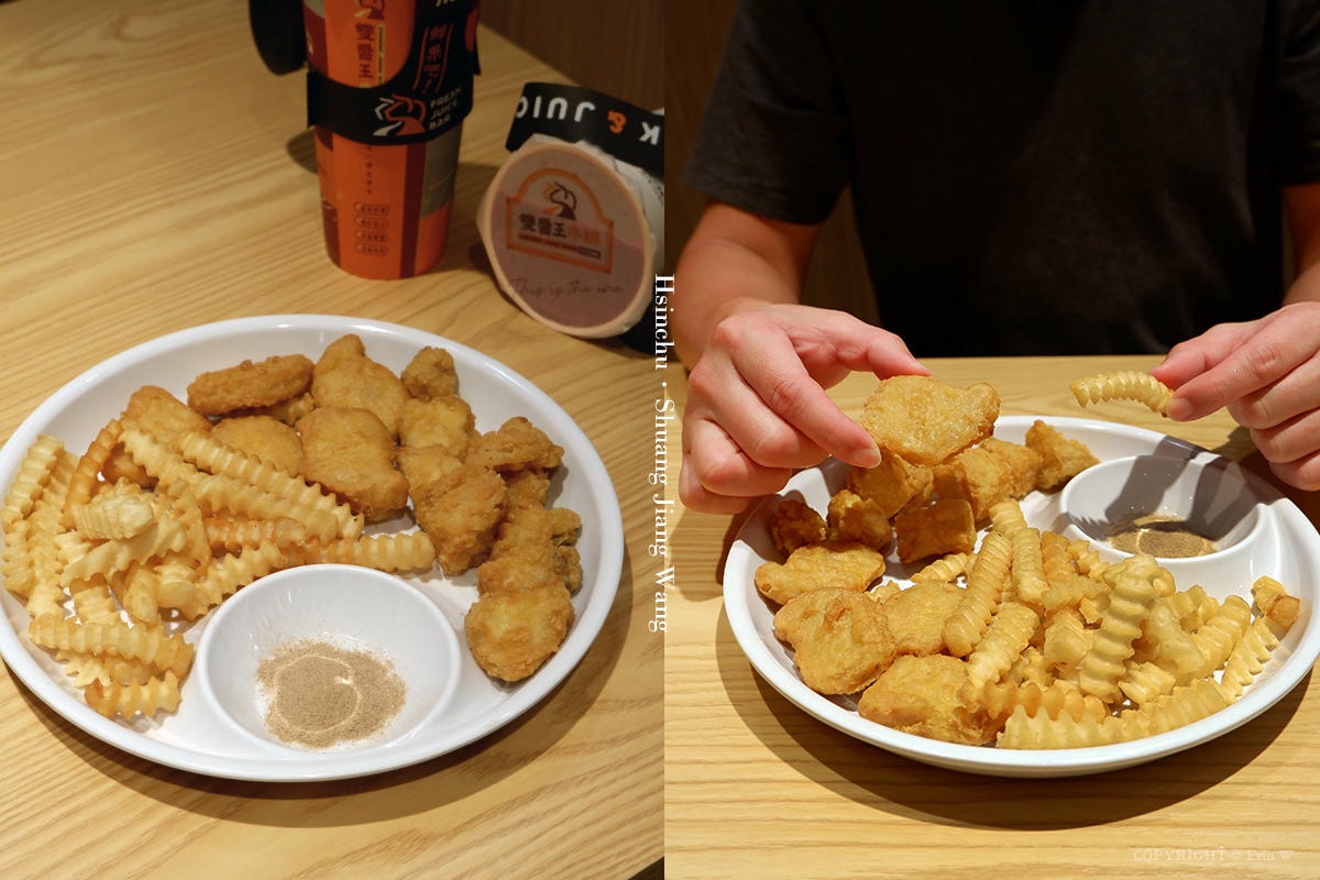 新竹・竹北｜雙醬王牛排｜平價牛排與現打果汁的靈魂搭配 自助吧吃到飽的新快樂園地 新開幕