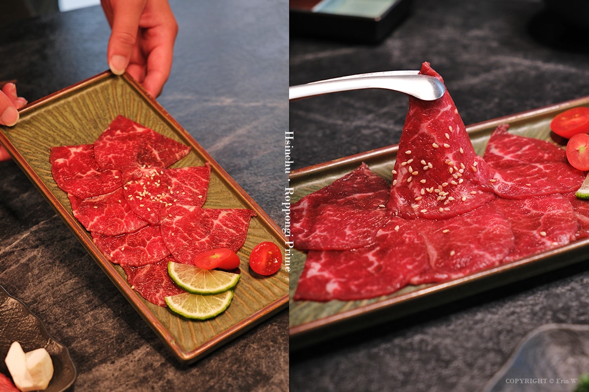 新竹・竹北｜陸本木燒肉｜一次品嚐牛豬雞海鮮的高CP值雙人套餐 炭火燻烤厚切牛舌的極致饗宴