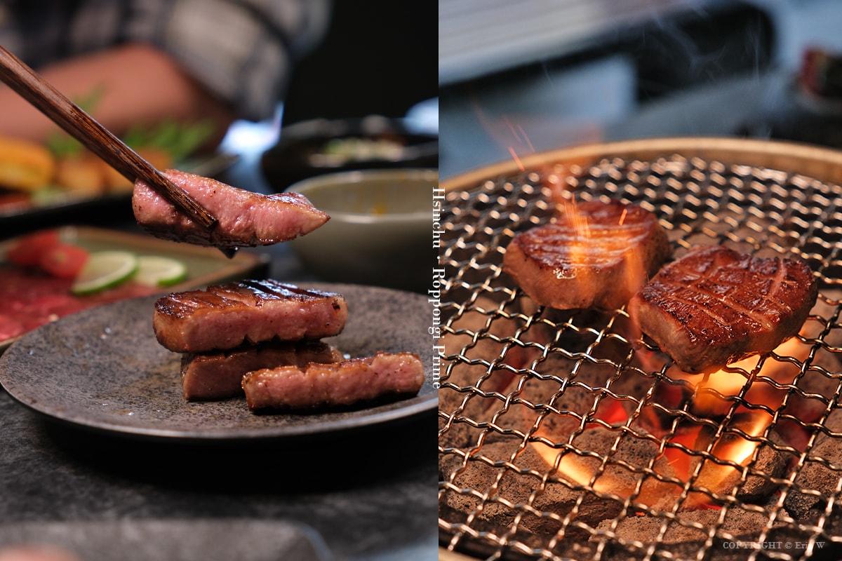 新竹・竹北｜陸本木燒肉｜一次品嚐牛豬雞海鮮的高CP值雙人套餐 炭火燻烤厚切牛舌的極致饗宴