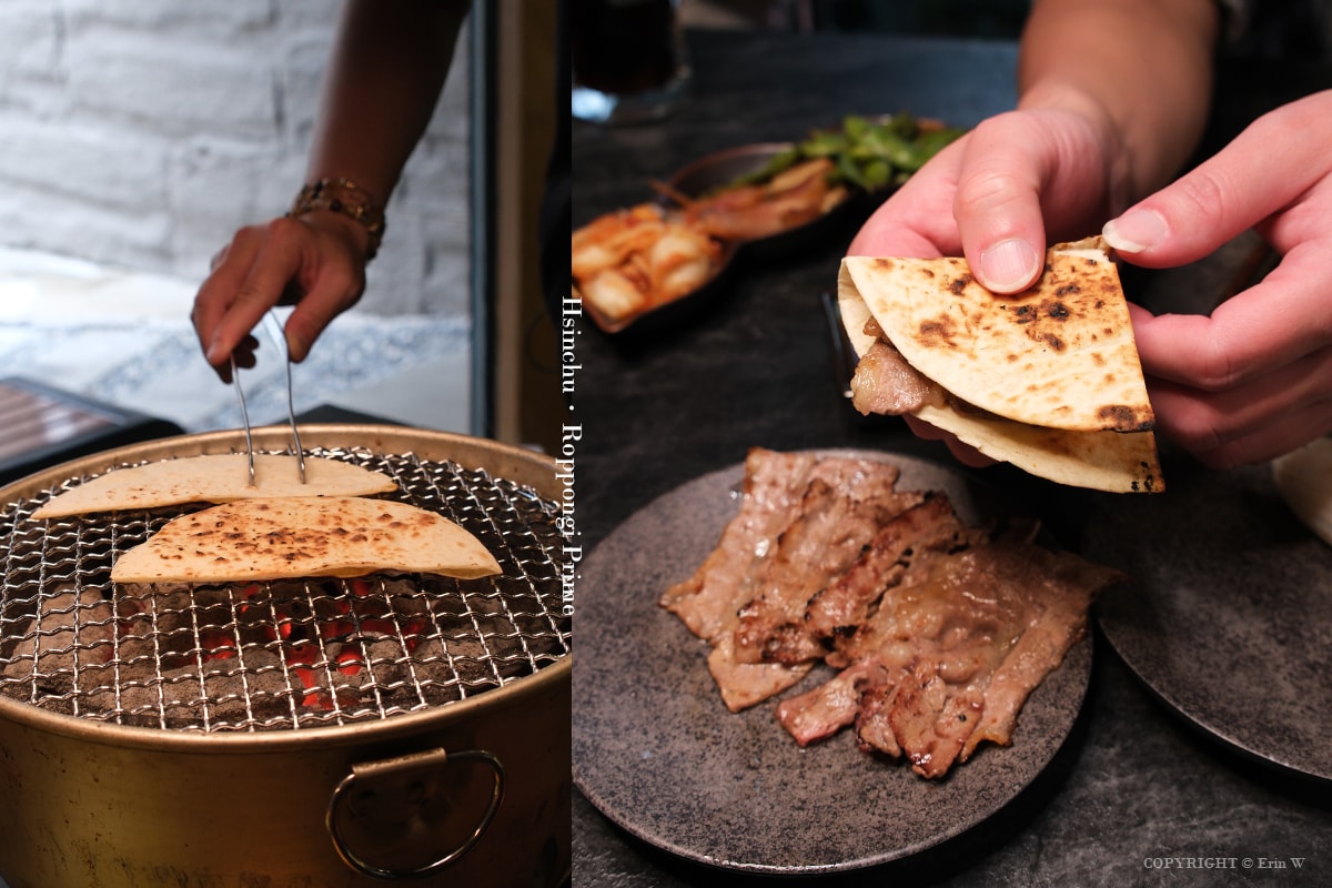 新竹・竹北｜陸本木燒肉｜一次品嚐牛豬雞海鮮的高CP值雙人套餐 炭火燻烤厚切牛舌的極致饗宴