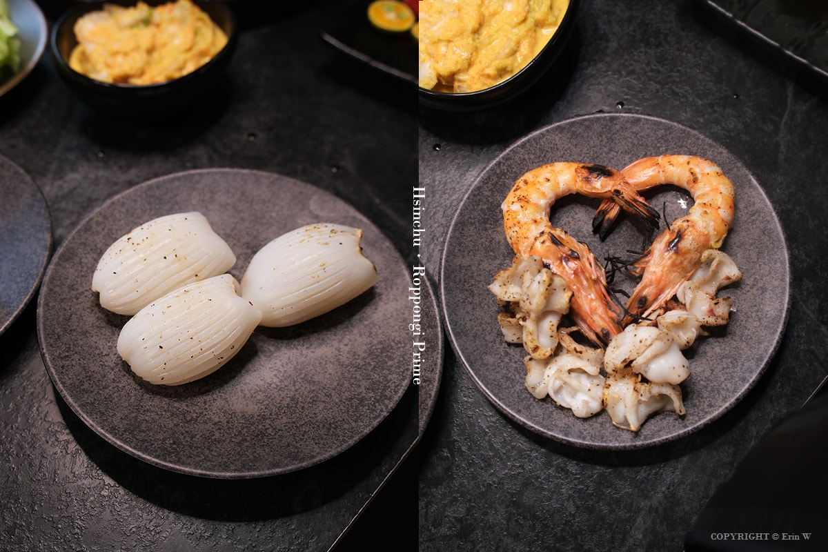 新竹・竹北｜陸本木燒肉｜一次品嚐牛豬雞海鮮的高CP值雙人套餐 炭火燻烤厚切牛舌的極致饗宴