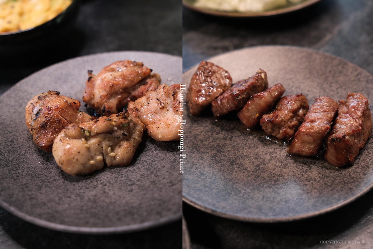 新竹・竹北｜陸本木燒肉｜一次品嚐牛豬雞海鮮的高CP值雙人套餐 炭火燻烤厚切牛舌的極致饗宴