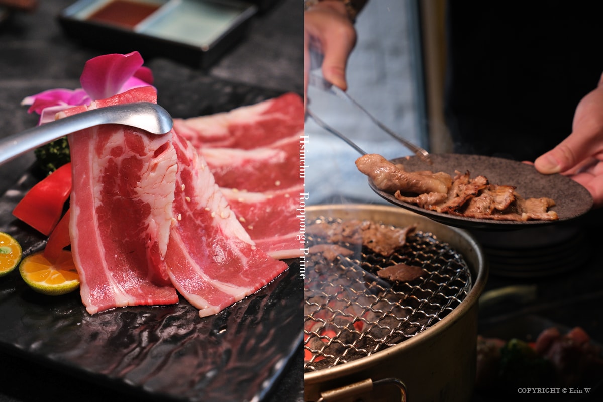 新竹・竹北｜陸本木燒肉｜一次品嚐牛豬雞海鮮的高CP值雙人套餐 炭火燻烤厚切牛舌的極致饗宴