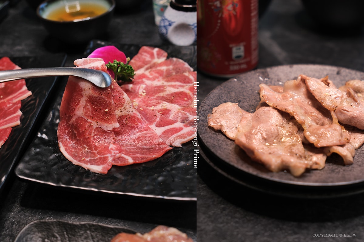 新竹・竹北｜陸本木燒肉｜一次品嚐牛豬雞海鮮的高CP值雙人套餐 炭火燻烤厚切牛舌的極致饗宴