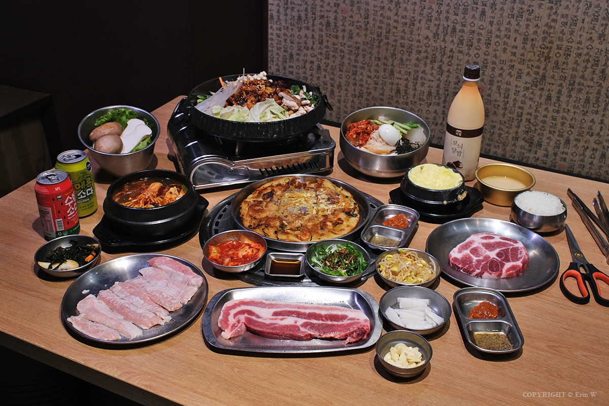 新竹｜味、肉舖韓國烤肉｜藏身日式老屋的韓式烤肉店 道地韓國家常味、小菜生菜免費續