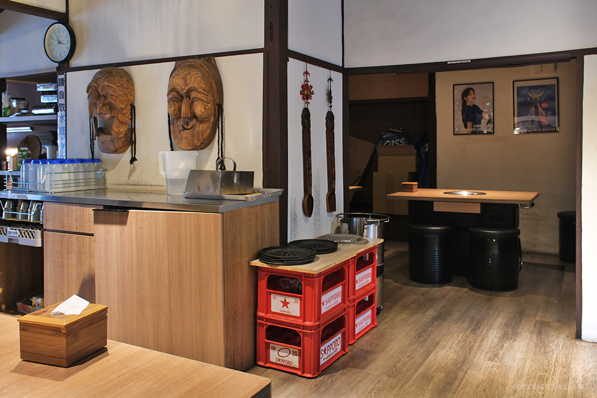 新竹｜味、肉舖韓國烤肉｜藏身日式老屋的韓式烤肉店 道地韓國家常味、小菜生菜免費續